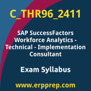 Access the C_THR96_2411 Syllabus, C_THR96_2411 PDF Download, C_THR96_2411 Dumps, SAP SuccessFactors Workforce Analytics - Technical PDF Download, and benefit from SAP free certification voucher and certification discount code.