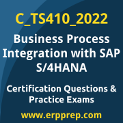 Access our free C_TS410_2022 dumps and SAP S/4HANA Business Process Integration dumps, along with C_TS410_2022 PDF downloads and SAP S/4HANA Business Process Integration PDF downloads, to prepare effectively for your C_TS410_2022 Certification Exam.