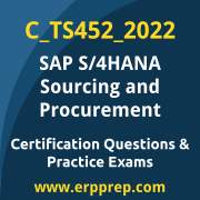 Access our free C_TS452_2022 dumps and SAP S/4HANA Sourcing and Procurement dumps, along with C_TS452_2022 PDF downloads and SAP S/4HANA Sourcing and Procurement PDF downloads, to prepare effectively for your C_TS452_2022 Certification Exam.