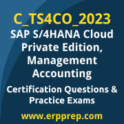 Access our free C_TS4CO_2023 dumps and SAP S/4HANA Cloud Private Edition Management Accounting dumps, along with C_TS4CO_2023 PDF downloads and SAP S/4HANA Cloud Private Edition Management Accounting PDF downloads, to prepare effectively for your C_TS4CO_2023 Certification Exam.