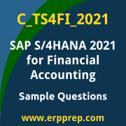 Get C_TS4FI_2021 Dumps Free, and SAP S/4HANA Financial Accounting PDF Download for your SAP S/4HANA 2021 for Financial Accounting Certification. Access C_TS4FI_2021 Free PDF Download to enhance your exam preparation.
