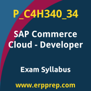 Access the P_C4H340_34 Syllabus, P_C4H340_34 PDF Download, P_C4H340_34 Dumps, SAP Commerce Cloud Developer PDF Download, and benefit from SAP free certification voucher and certification discount code.