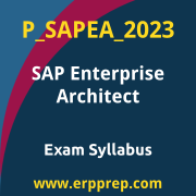 Access the P_SAPEA_2023 Syllabus, P_SAPEA_2023 PDF Download, P_SAPEA_2023 Dumps, SAP Enterprise Architect PDF Download, and benefit from SAP free certification voucher and certification discount code.