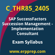 Access the C_THR85_2405 Syllabus, C_THR85_2405 PDF Download, C_THR85_2405 Dumps, SAP SuccessFactors Succession Management PDF Download, and benefit from SAP free certification voucher and certification discount code.