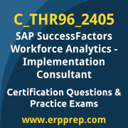 Access our free C_THR96_2405 dumps and SAP SuccessFactors Workforce Analytics dumps, along with C_THR96_2405 PDF downloads and SAP SuccessFactors Workforce Analytics PDF downloads, to prepare effectively for your C_THR96_2405 Certification Exam.