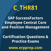 SAP C_THR81 Mock Test and SAP SuccessFactors Employee Central Core and Position Management Simulation
